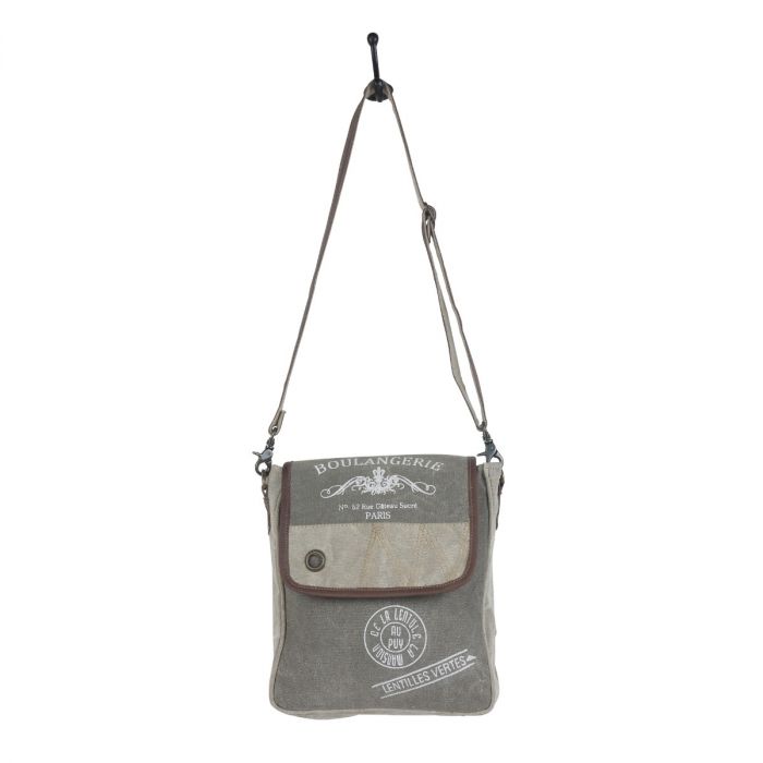 Gray Lacuna Shoulder Bag  (S-4753)