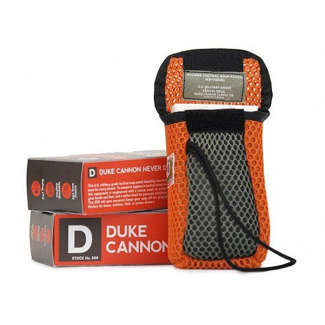 Duke Cannon - Tactical Soap on a Rope Scrubbing Pouch